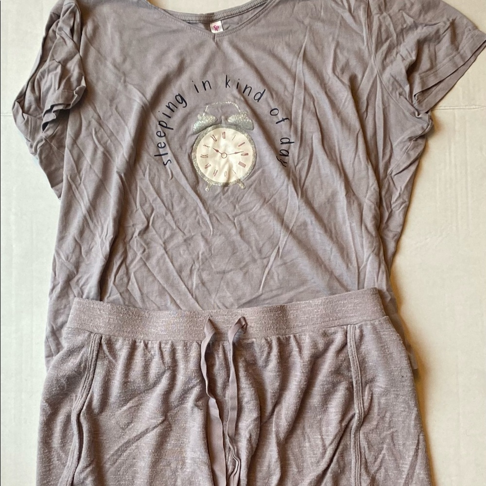 Simple Pleasures Light Purple Pajama Set